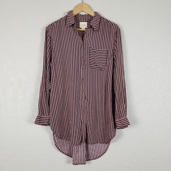 Maeve Adelaide Poplin Tunic Oversized M - Picture 2 of 6
